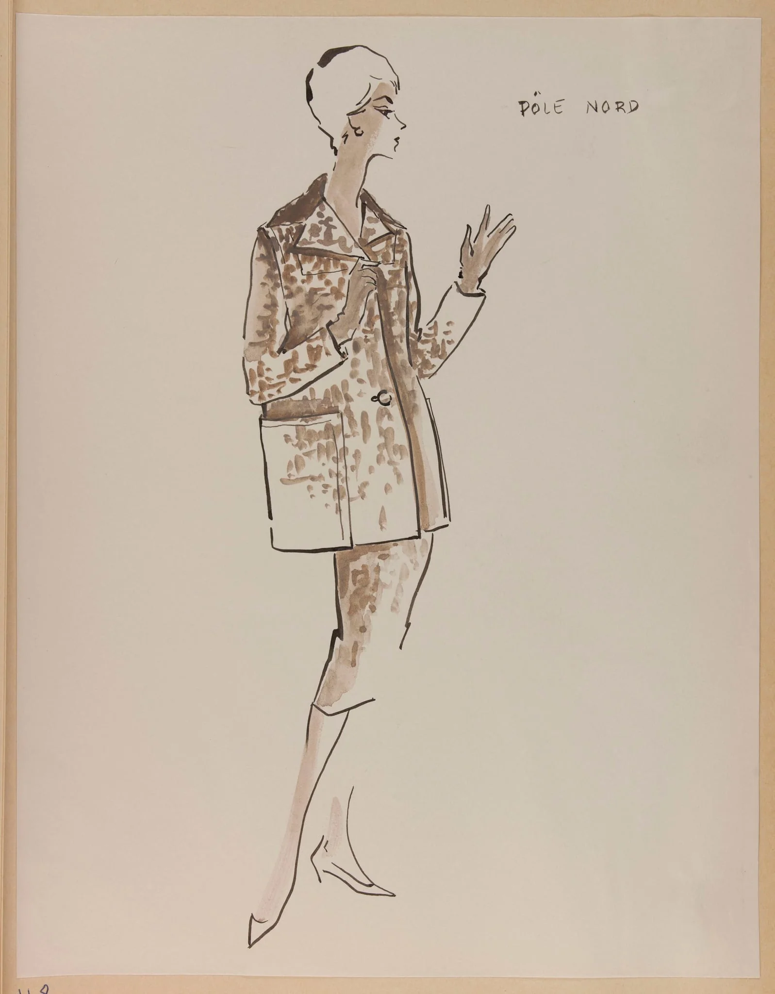 Pôle nord, by Marie-Louise Carven, 1956