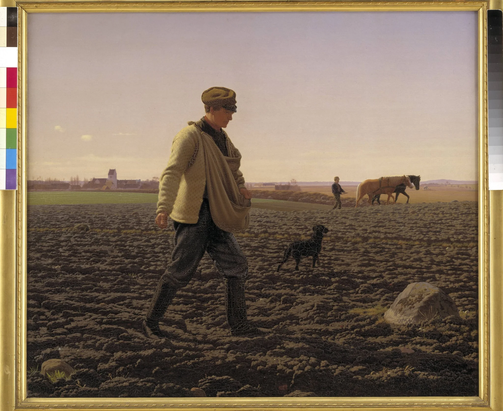 A Sower, by Unknown, 1859
