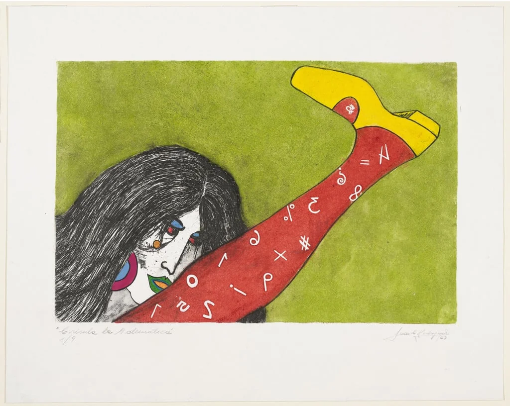 Untitled, by Juan Carlos Rodriguez, ink, 1967
