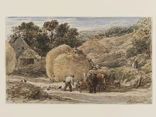 Piling Straw