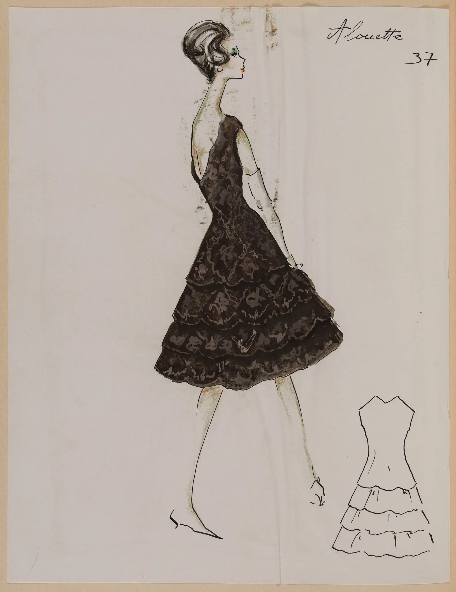 Alouette, by Carven, 1960