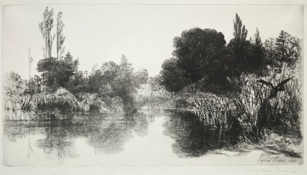 Shere Mill Pond, No. 11 (The Large Plate)