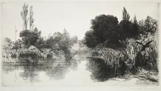 Shere Mill Pond, No. 11 (The Large Plate)
