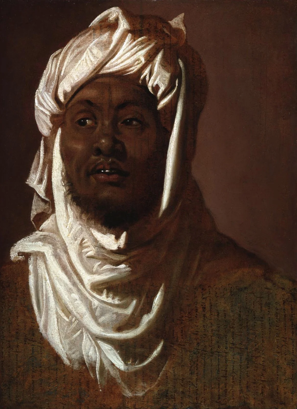 Study for the Head of a Moorish King, by Peter Paul Rubens, oil, 1628