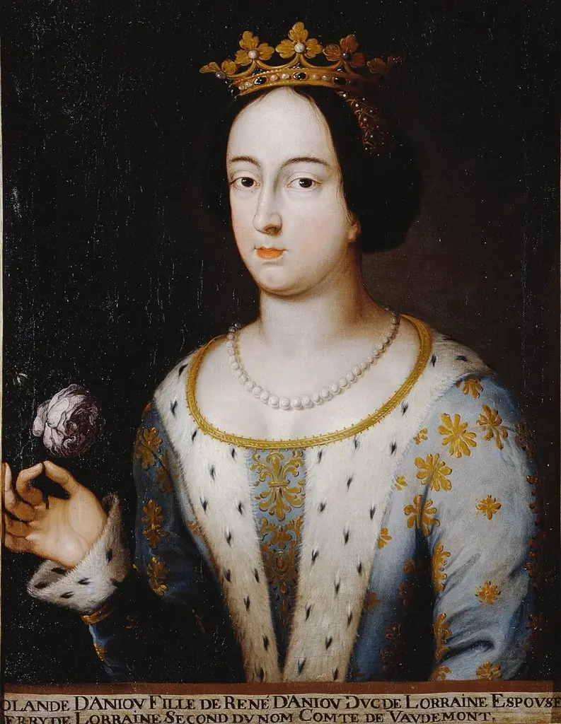 Ritratto di Iolanda d'Angiò