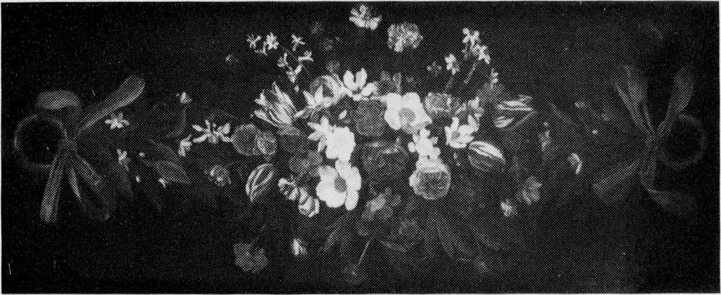 Festoen van bloemen