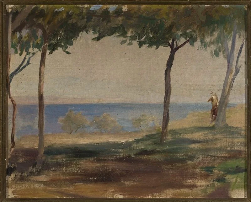 View of Asia Minor. From the journey to Constantinople