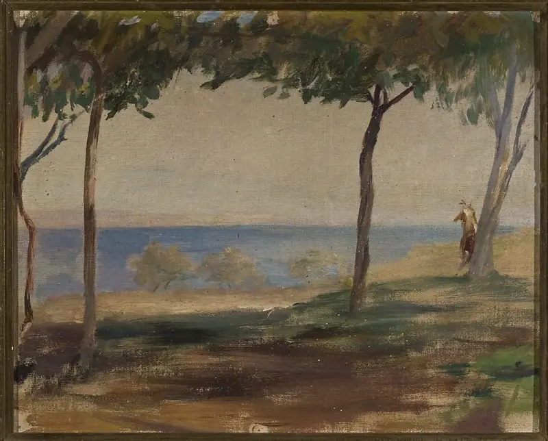View of Asia Minor. From the journey to Constantinople