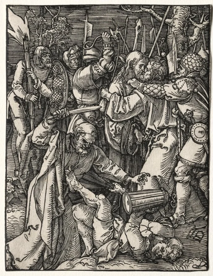 The Small Passion:  The Betrayal of Christ, by Albrecht Dürer, 1510