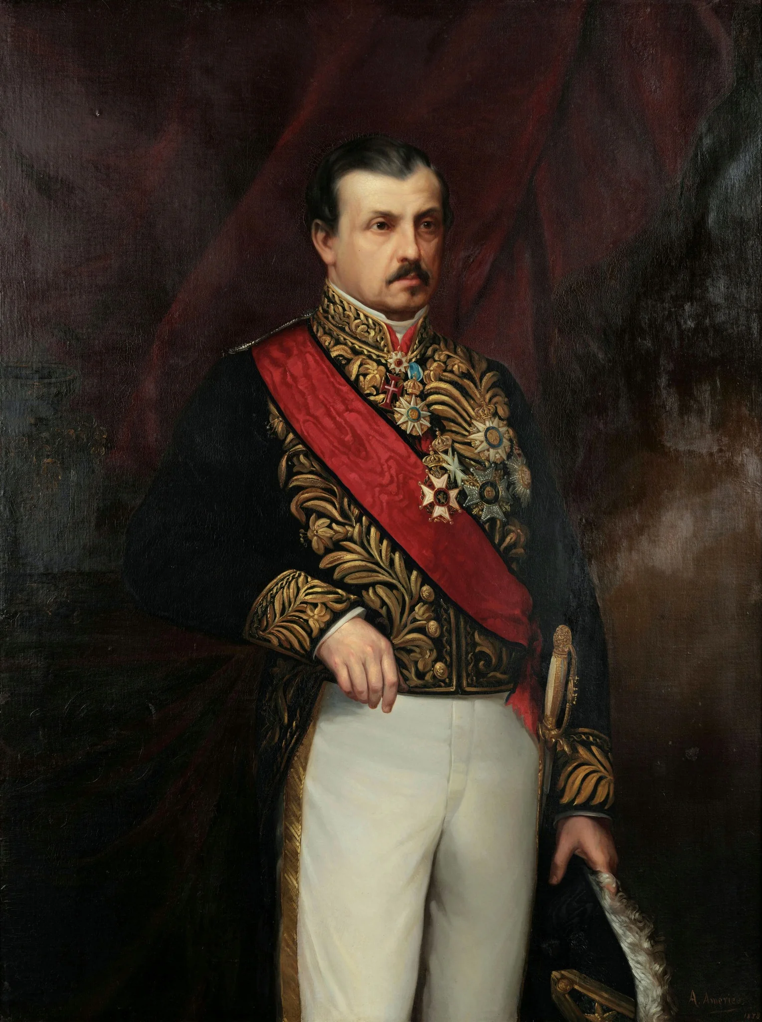 Portrait of the Viscount of Santo Amaro
