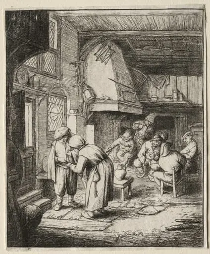 Peasant Settling his Debt