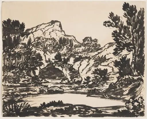 'Blot' drawing