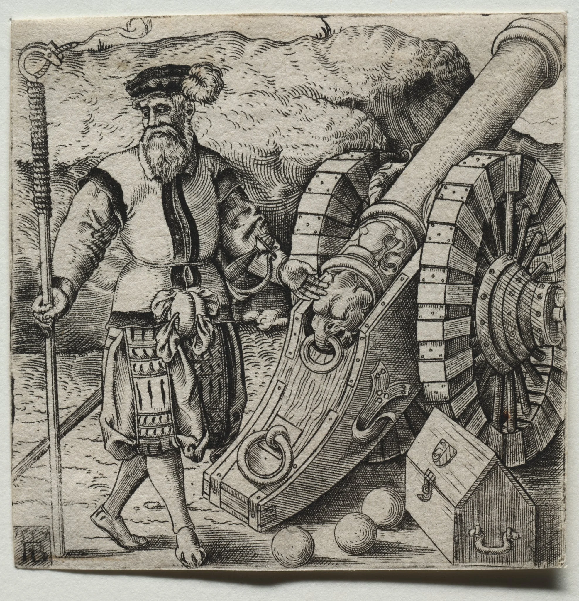 The Gunner, by Franz Brun, 1559