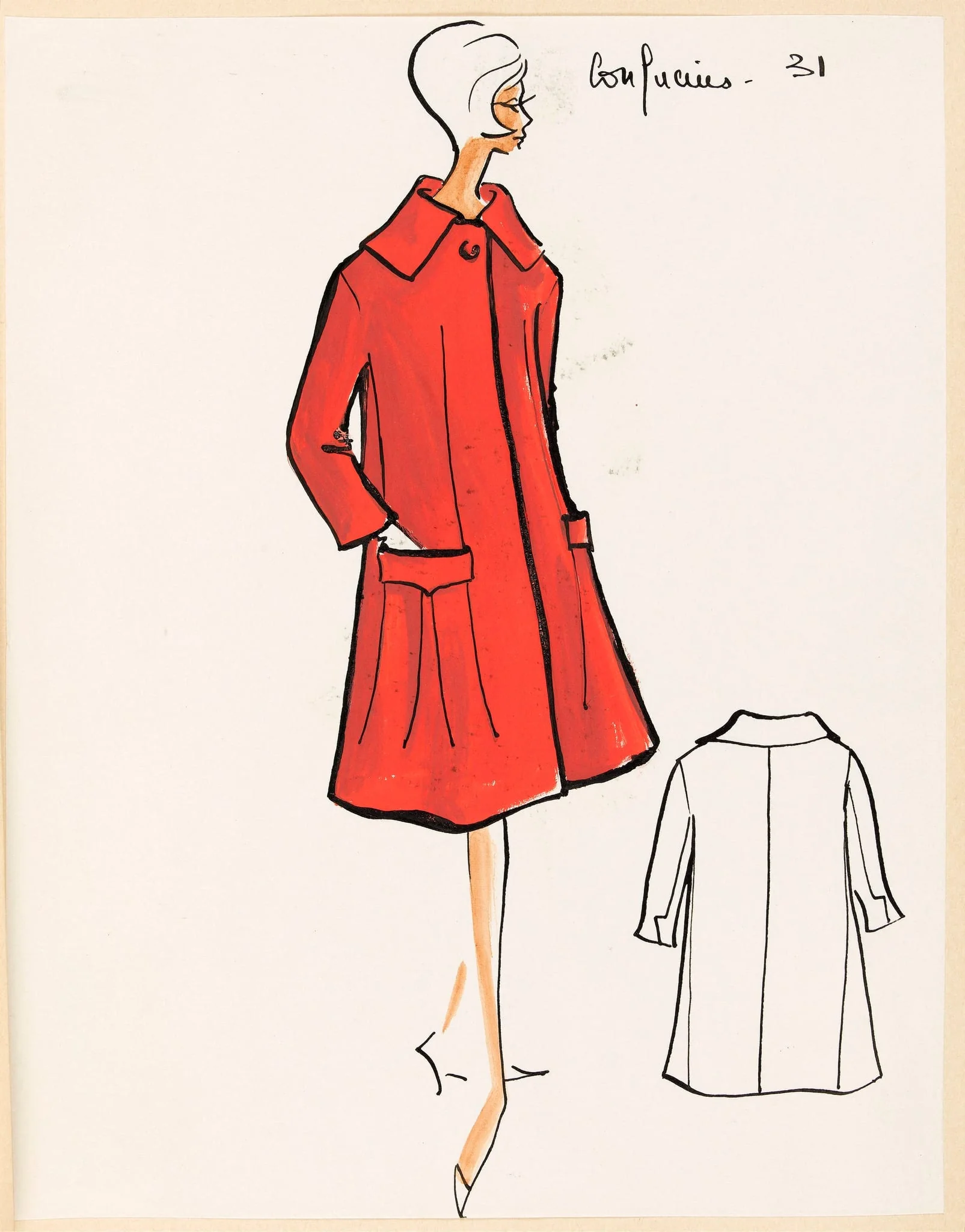 Confucius, by Carven, 1959