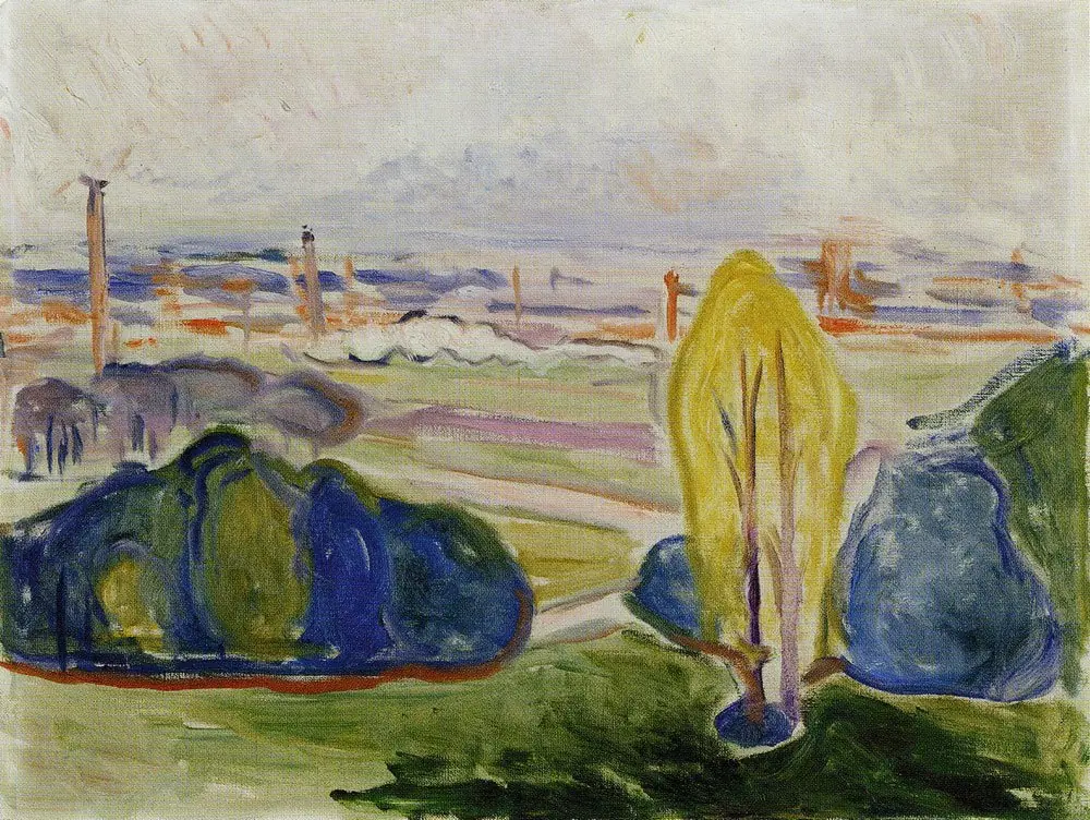 View across Chemnitzal