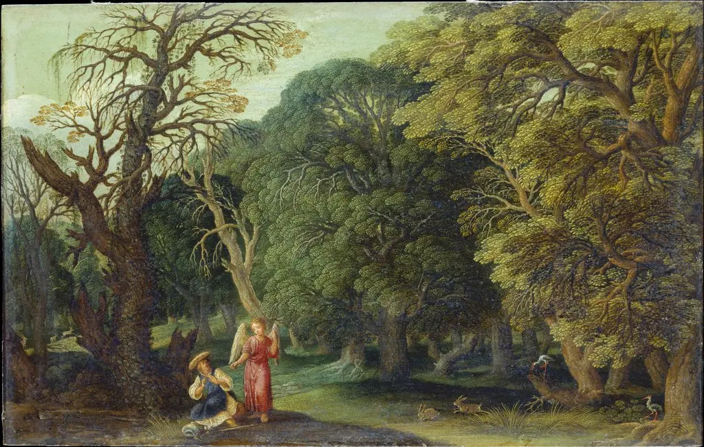Hagar and the Angel in the Desert