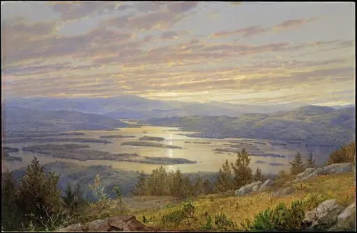Lake Squam from Red Hill