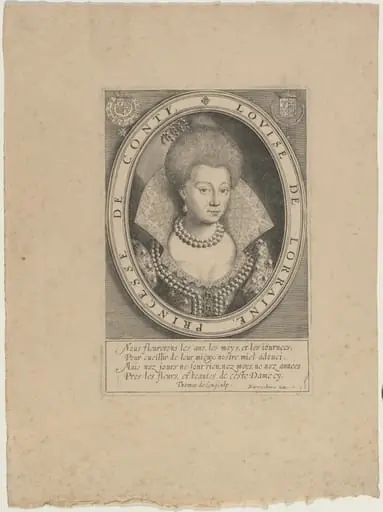 Louise Marguerite de Lorraine, Second Wife ofFrancois, Prince of Conti