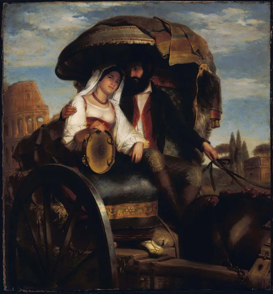 Roman Wine Cart