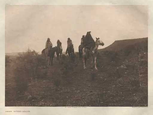 Portfolio I, Plate 3: Desert Rovers-Apache