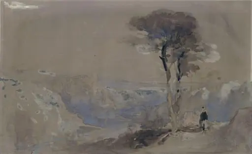 Landscape with River and Ruined Tower