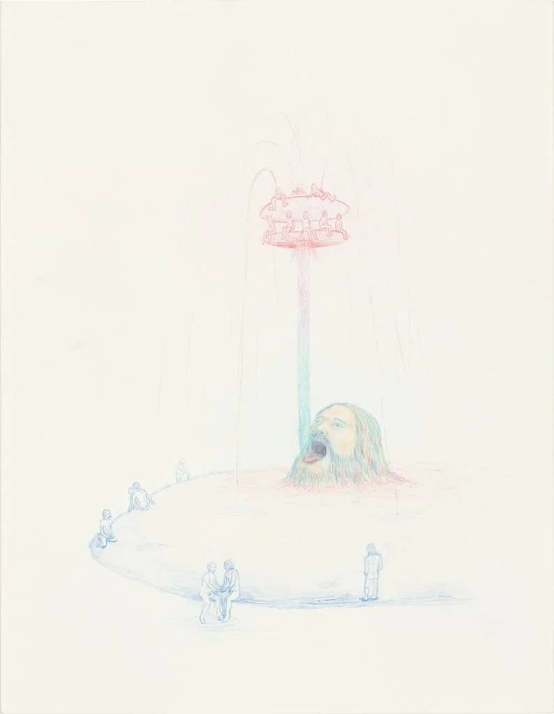 Untitled, by Jeff Davis, graphite, 2004