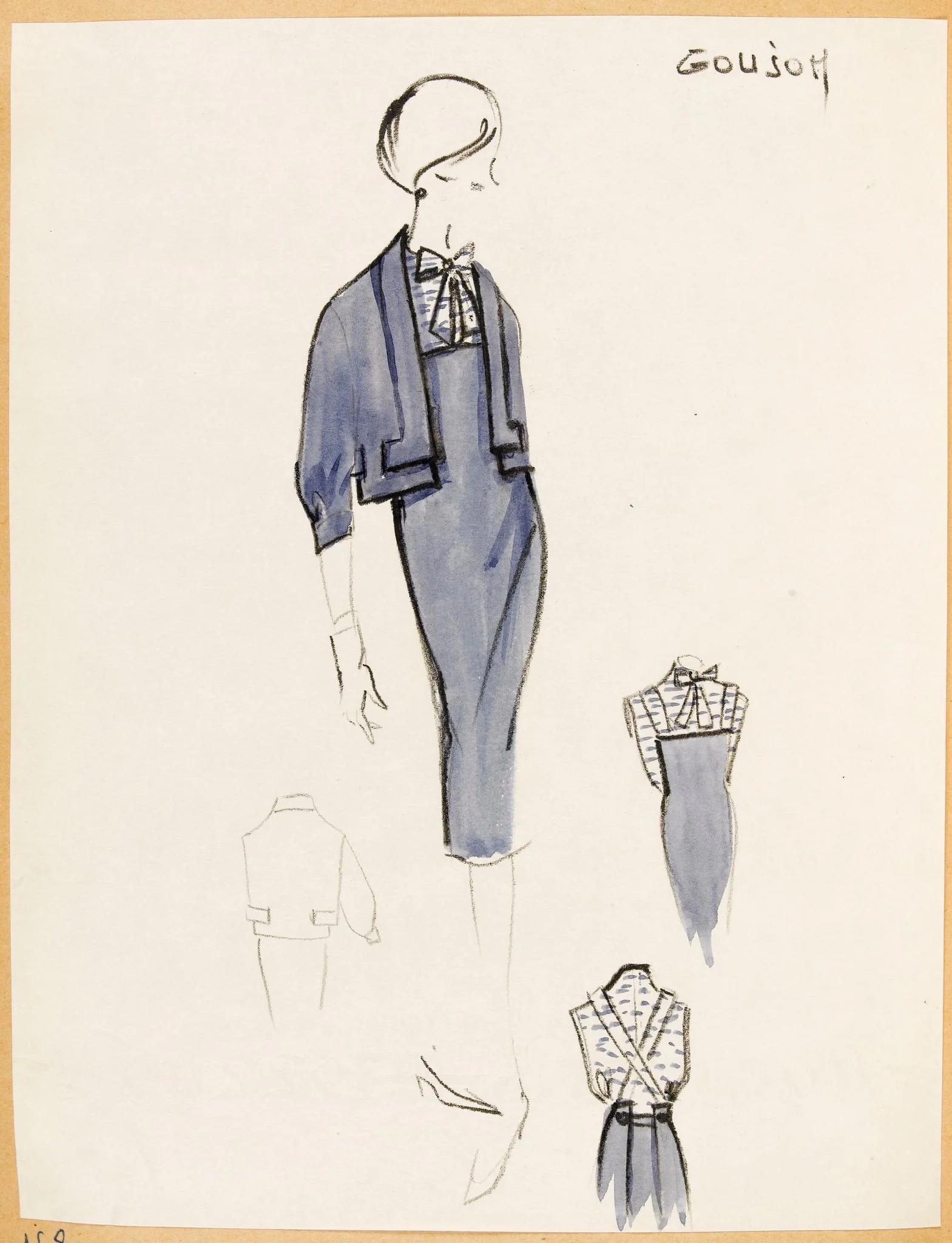Goujon, by Carven, 1957