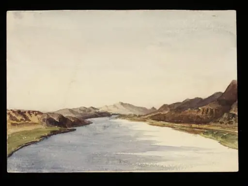 `River.  3 Mile [N] of Saboua  Nubia "On the Nile"