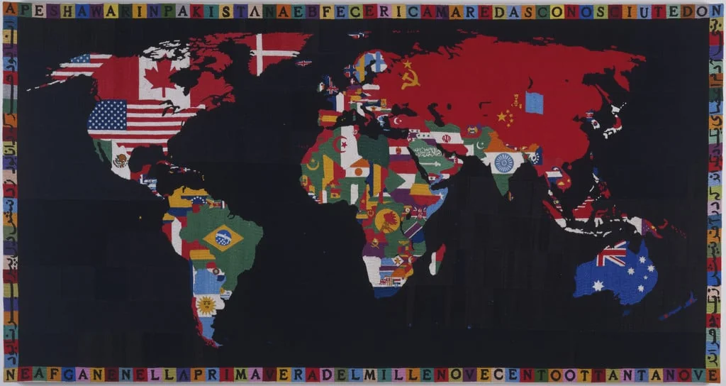 Untitled, by Alighiero Boetti, unspecified, 1989