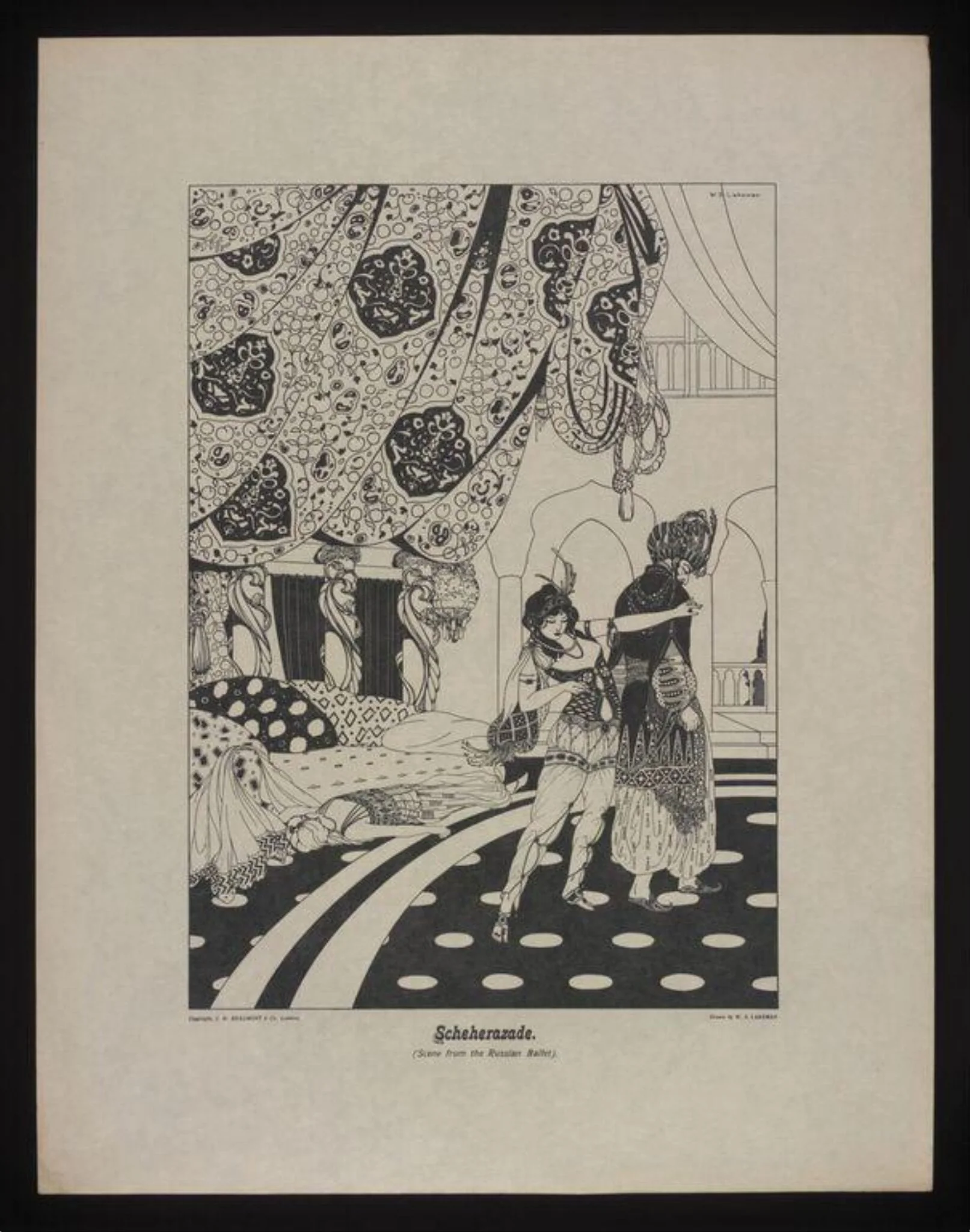 Scheherazade, by W. S. Lakeman, 1924
