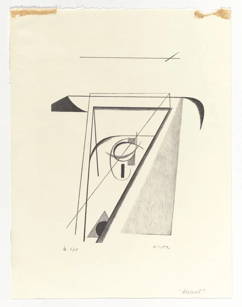 Untitled, by Elise, ink, 1933
