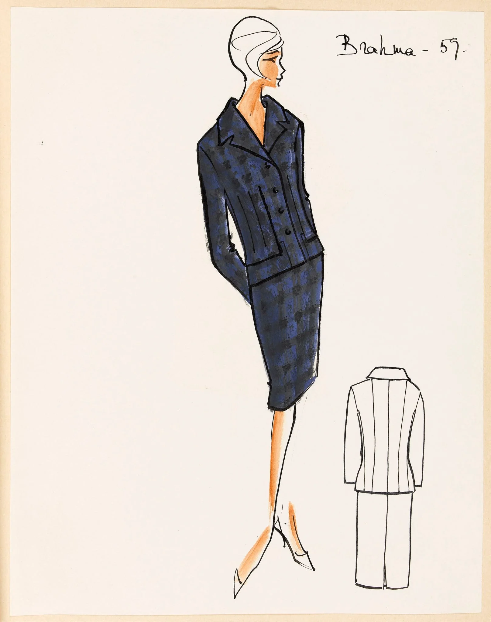 Brahma, by Carven, 1959