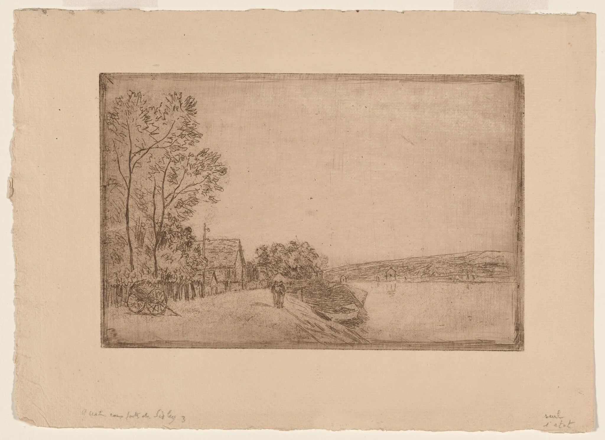 On the Banks of the Loing: The Cart