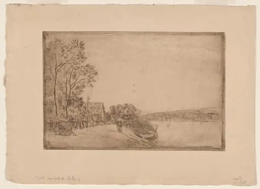 On the Banks of the Loing: The Cart