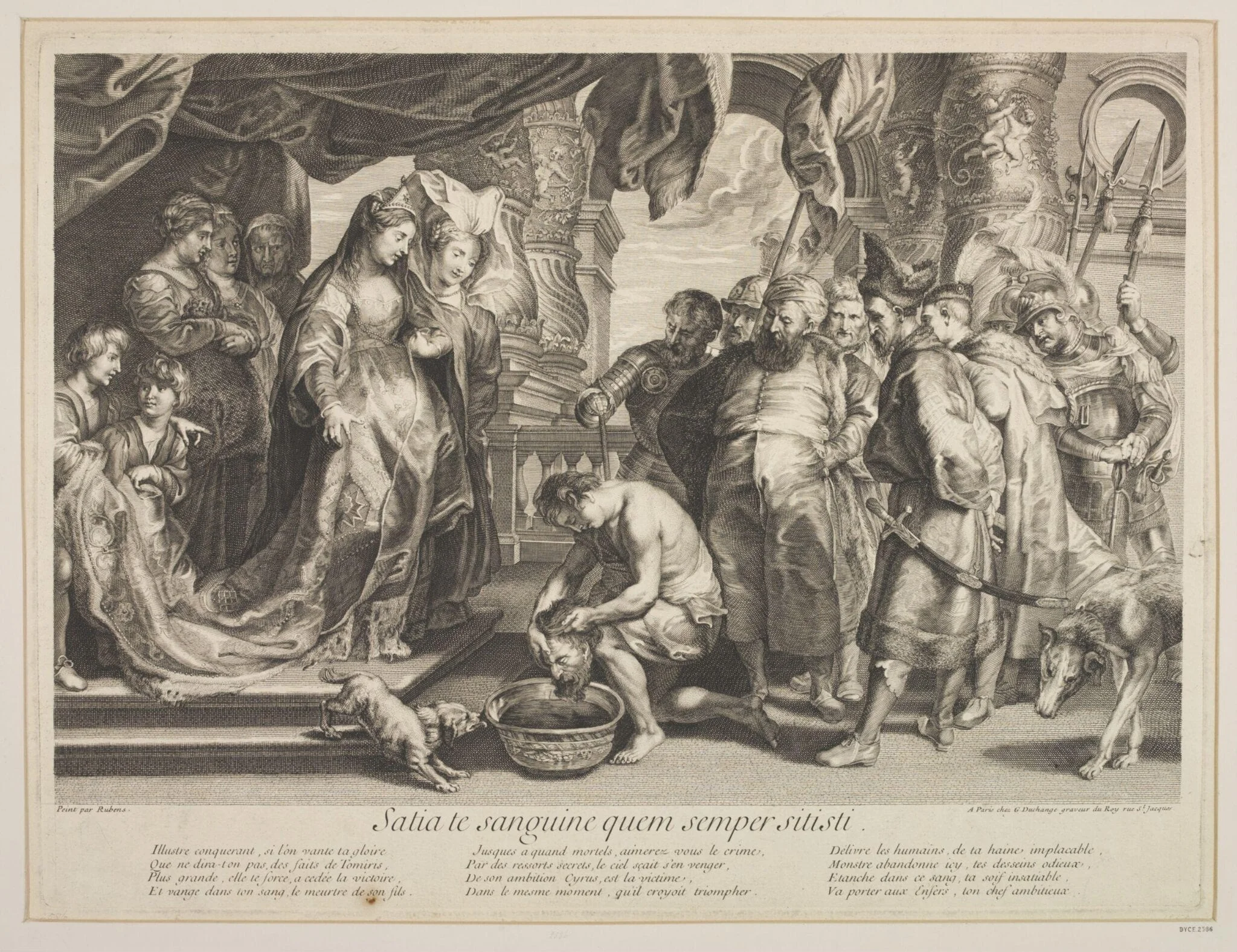Tomyris with the head of Cyrus