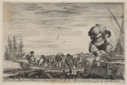 Title Page for "Views of the Ports of the Sea"