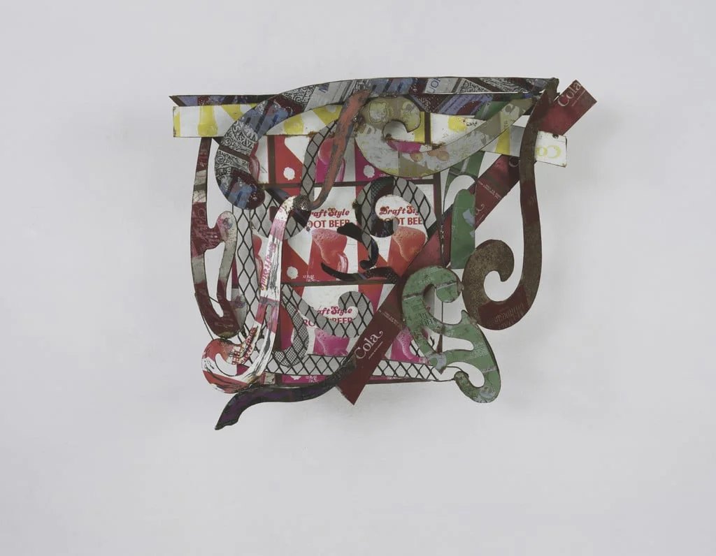 Untitled, by Frank Stella, paint, 1977