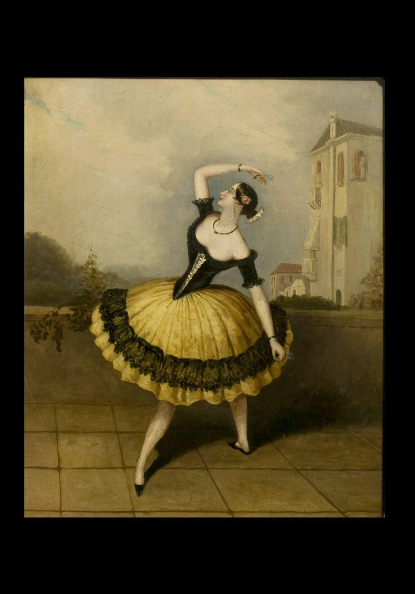 Marie Guy-Stephan dancing 'Las Boleras de Cadiz'