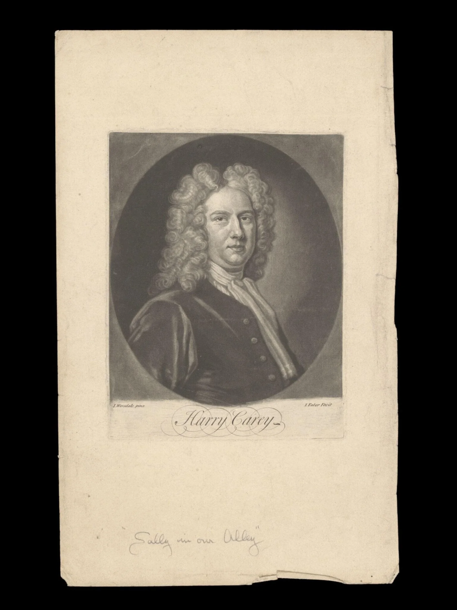 H Beard Print Collection, by James Worsdale, 1729