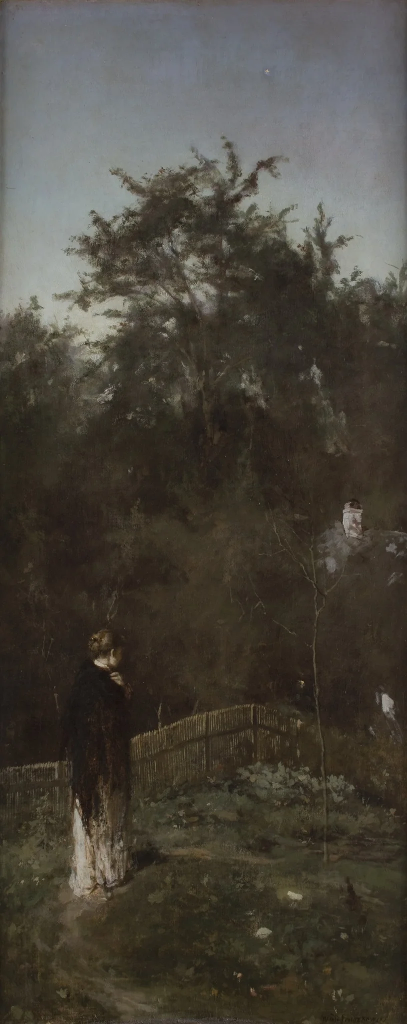 Dusk, by Witold Pruszkowski, oil, 1881