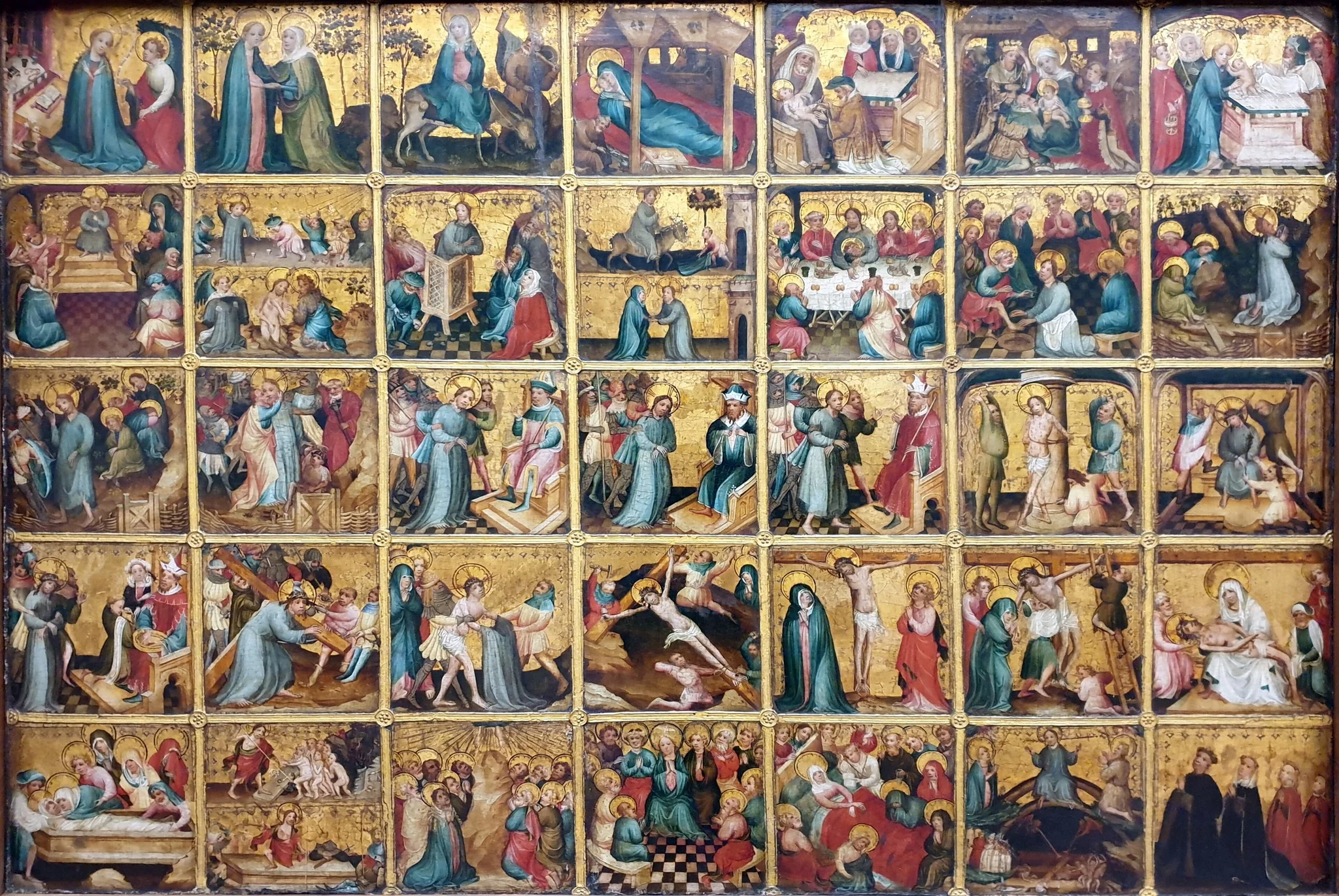 Life of Christ in 35 scenes