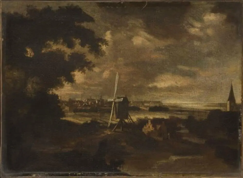Landscape with a Windmill