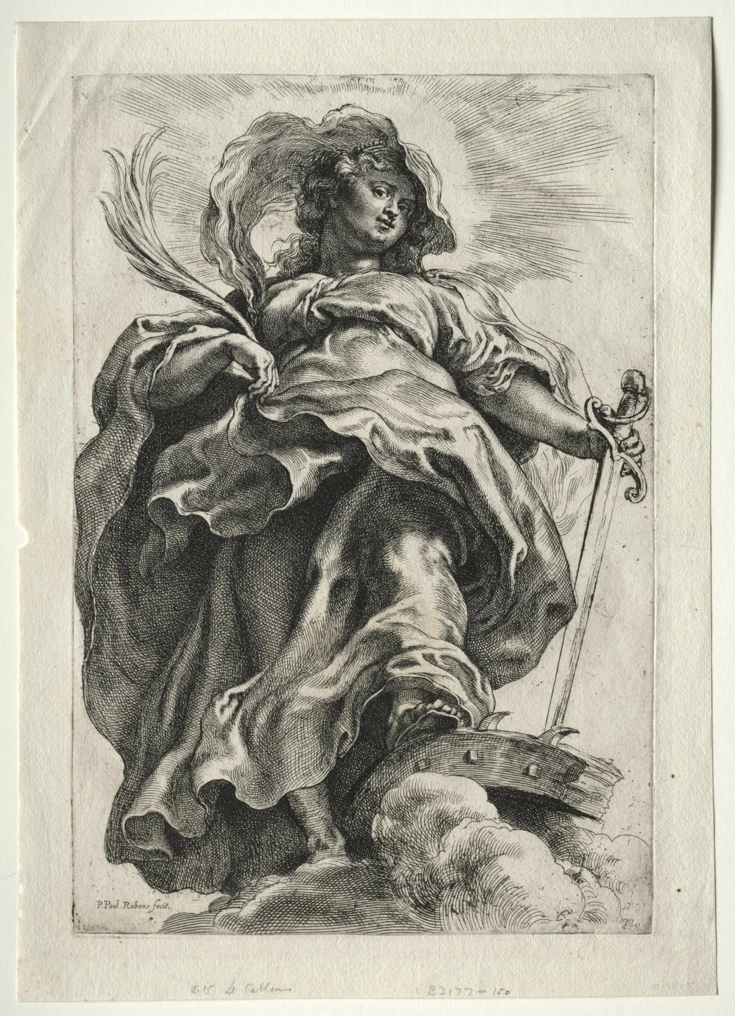 Saint Catherine in the Clouds