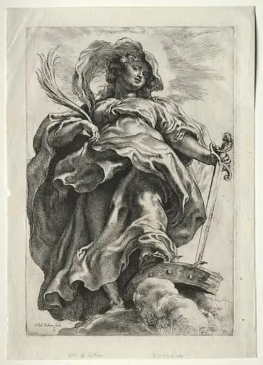 Saint Catherine in the Clouds