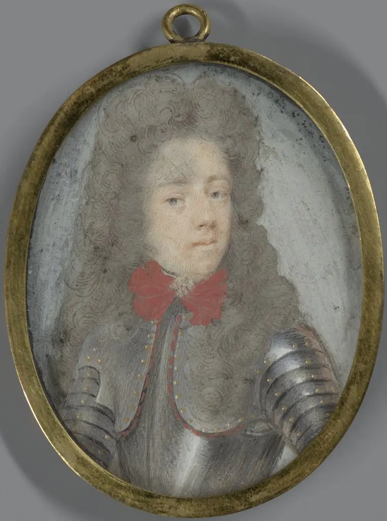 Portrait of Hendrik Casimir II (1657-96), ruler of Nassau-Dietz, by Marie Duchatel