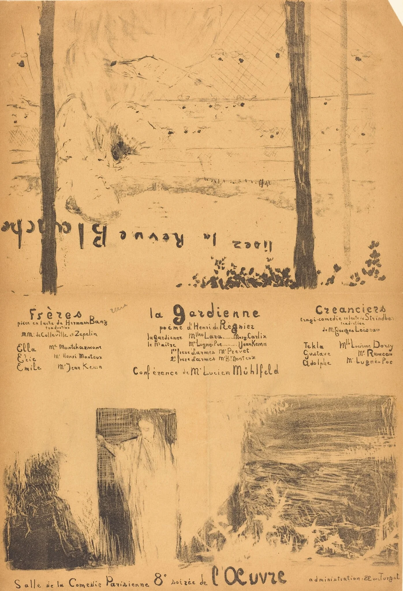Frères; La Gardienne; Créanciers