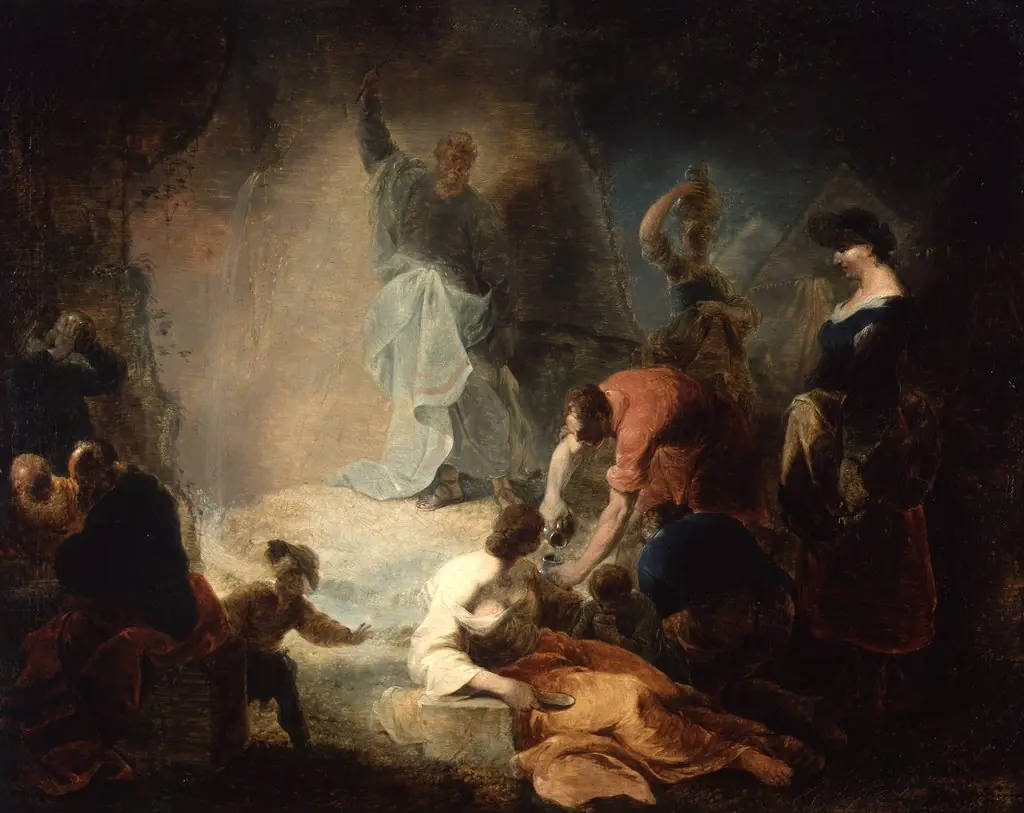 Moses Striking the Rock