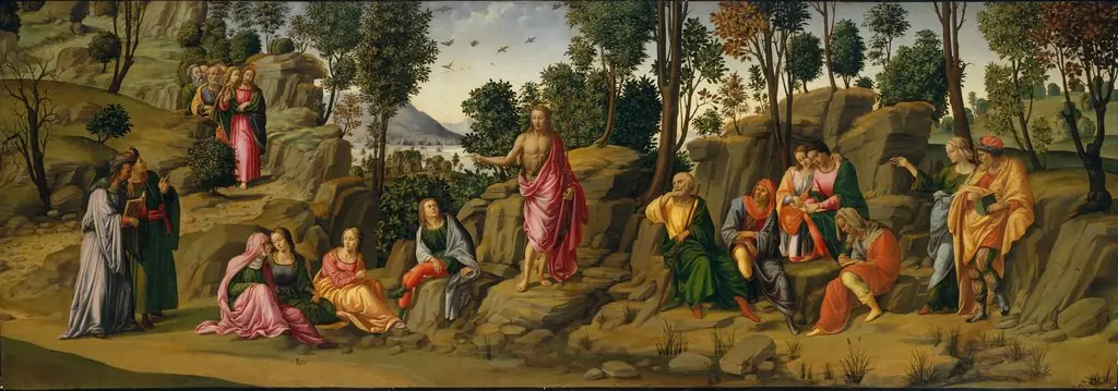 Saint John the Baptist Bearing Witness