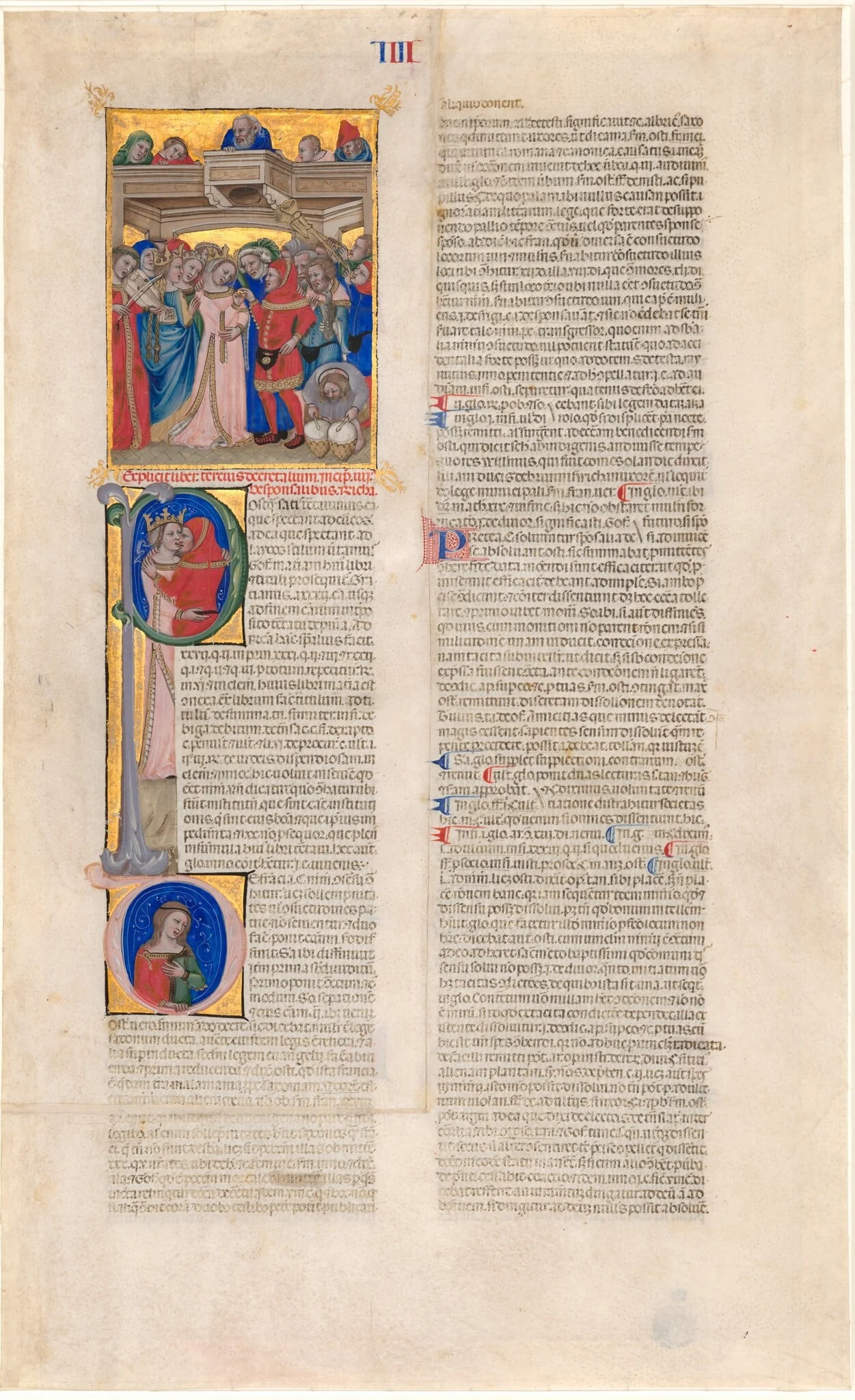 The Marriage; the Kiss of the Bride (initial P); the Bride Abandoned (initial D)