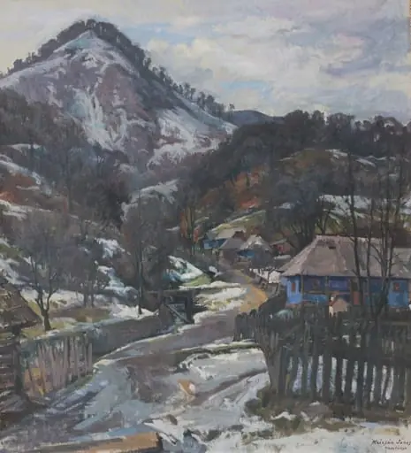 Martie (Peisaj din Baia Mare)